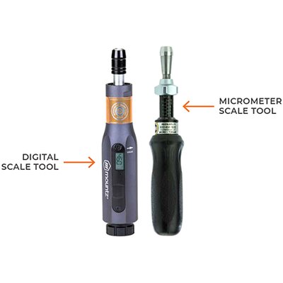 digital scale vs micrometer scale